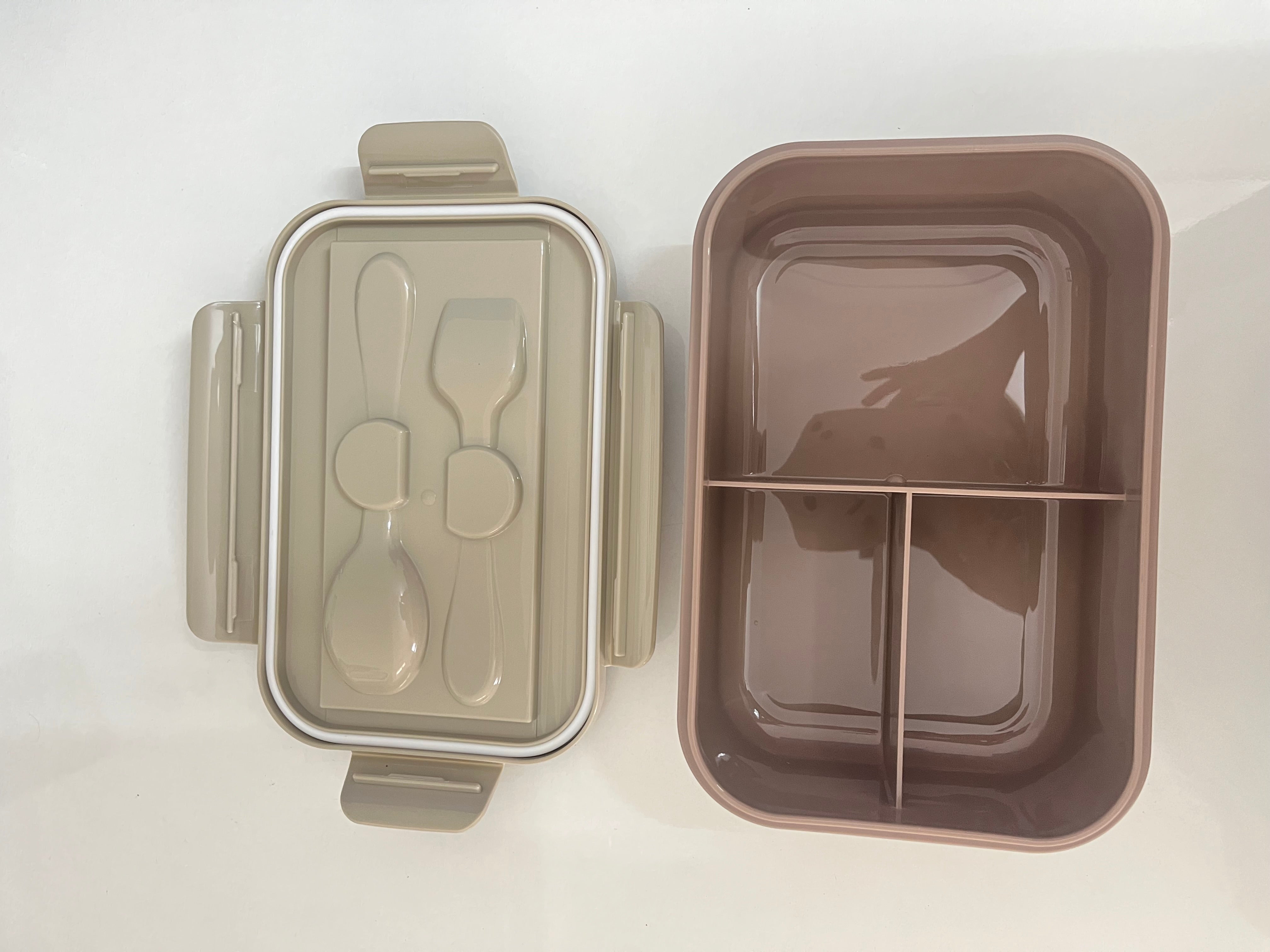 Premium Leak-Proof Lunch Box with Utensils | Durable, Compact & Easy to Clean – Perfect for School, Office & Travel