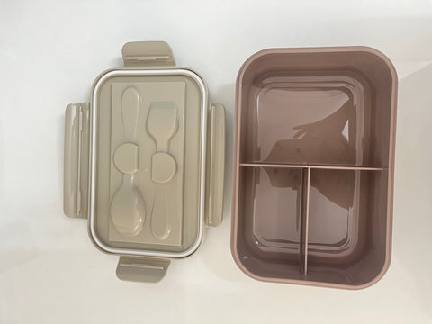 Premium Leak-Proof Lunch Box with Utensils | Durable, Compact & Easy to Clean – Perfect for School, Office & Travel