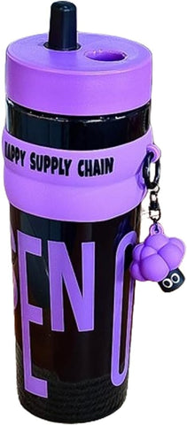 Plastic Water Bottle with Chug Lid and Carry Handle – Reusable BPA-Free Hydration Bottle for Daily Use – Bottle for Gym,School,Travel, Office and Outdoor Hydration Needs