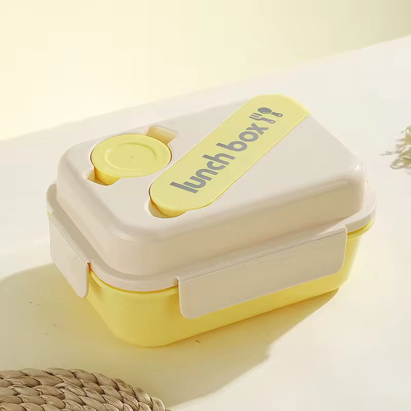 Stylish Lunch Box Set - Food Storage Leakproof with Spoon and Bottle(Cup)| Plastic Insulated Tiffin Box | Ideal for School, Office, Picnic