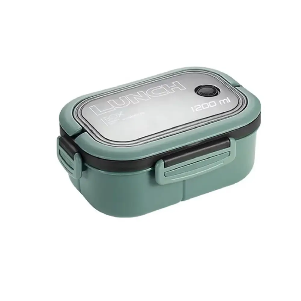 Stylish Design Lunch Box - Bento Box with Utensils Leakproof Food Storage Container for School, Work,Office