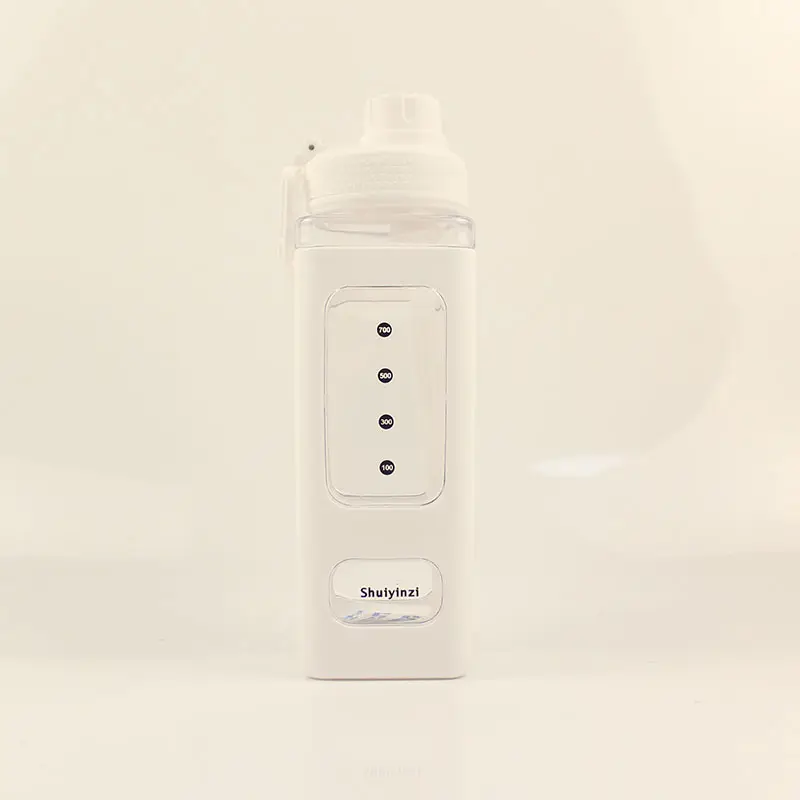 Stylish & Cute Transparent Water Bottle with Flip Top Sipper – Ideal for Ofiice,Traval, School| Compact, Trendy & Reusable (Green)