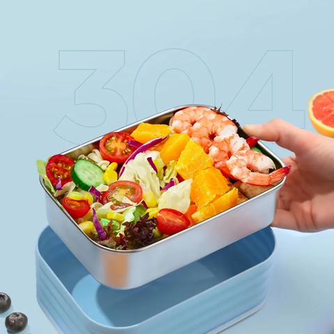 Stylish Stainless Steel Lunch Box for Adults & Kids | Leakproof Bento Box with Inner Tray | Reusable, BPA-Free Food Storage Container