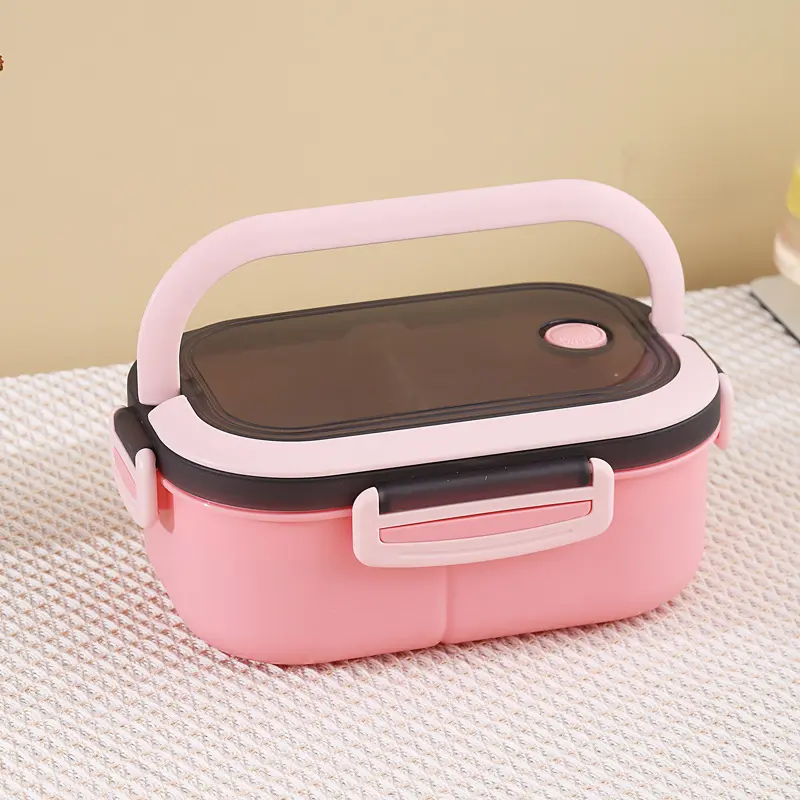 Stylish Design Lunch Box - Bento Box with Utensils Leakproof Food Storage Container for School, Work,Office
