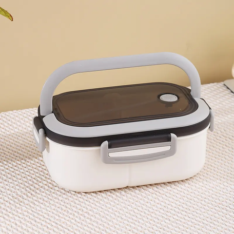 Stylish Design Lunch Box - Bento Box with Utensils Leakproof Food Storage Container for School, Work,Office
